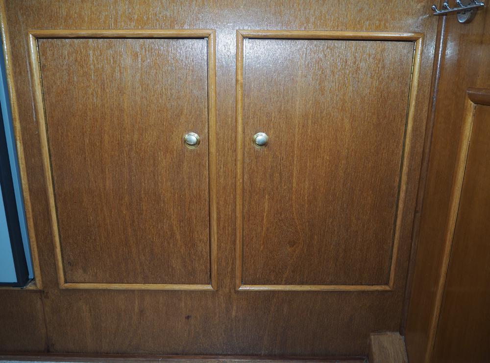 Cabin en avant, H&eacute;bergements